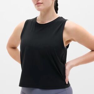 Athleta Ultimate Muscle Tank, Size Medium in black